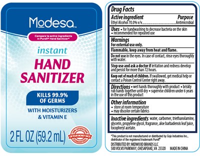 Label (Modesahandsanitizer 2oz Label)